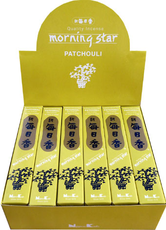Encens japonais morning star patchouli paquet de 50 batonnets