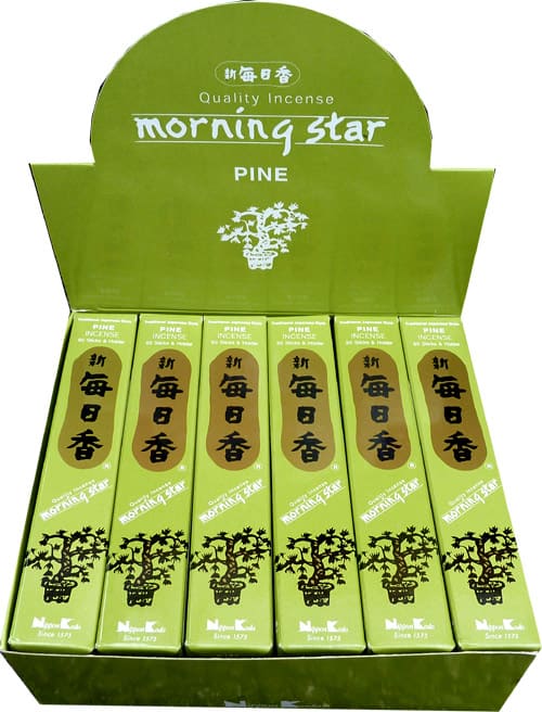 Encens japonais morning star Pin paquet de 50 batonnets