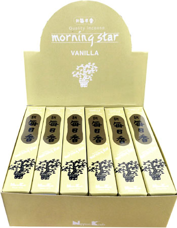 Encens japonais morning star vanille paquet de 50 batonnets