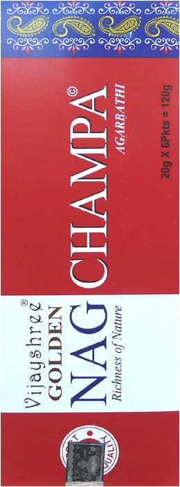 Weihrauch vijayshree golden nag champa hexa 20g