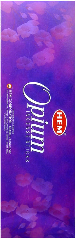 Encens Hem Precious Opium Hexa 20g chez Arabesk