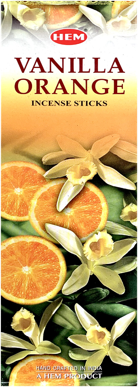 Encens Hem Vanille Orange 8 Bts