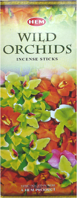 Encens hem orchidée sauvage hexa 20g chez Arabesk