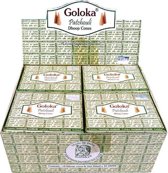 Encens goloka cones Patchouli