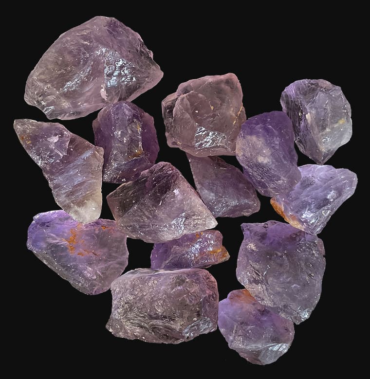 Rohes Amethyst A 500g