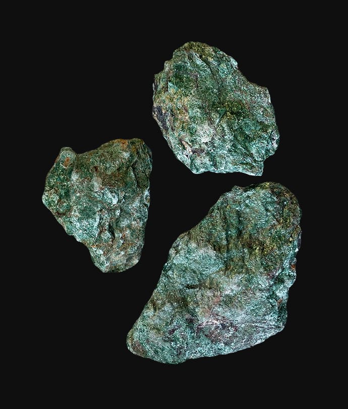 Fuchsite brut 2Kg