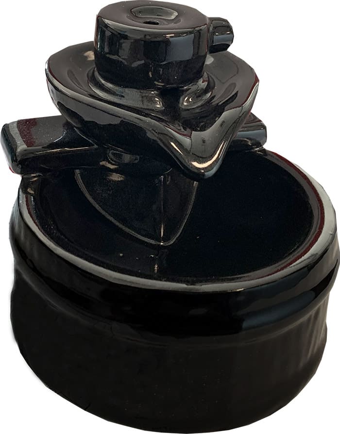 Porte encens backflow Fontaine Théière 14cm
