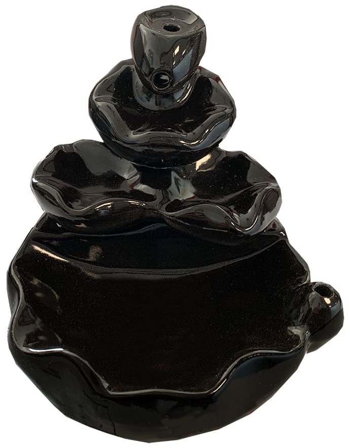 Porte encens backflow céramique Waterfalls 14cm