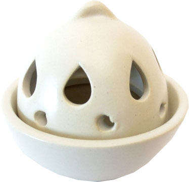 Porte encens cones blanc 