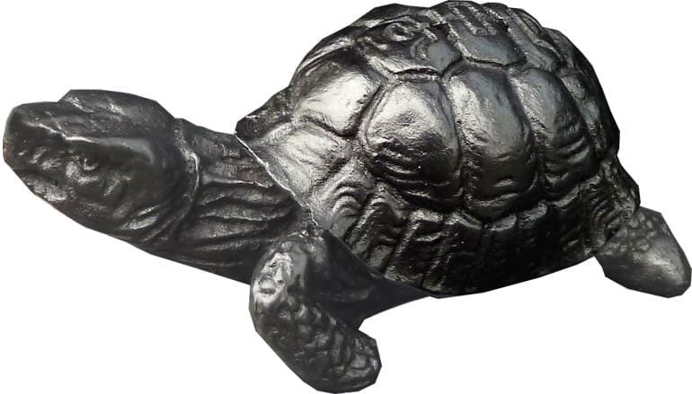 Porte encens résine tortue 9x4cm