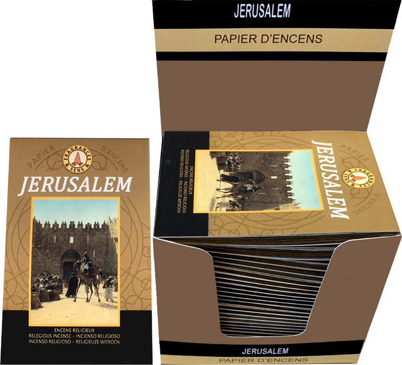 Papier d'encens Fragrances & Sens Jerusalem x30