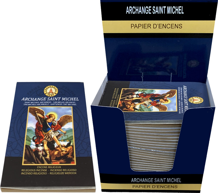 Papier d'encens Fragrances & Sens Archange Saint Michel x30