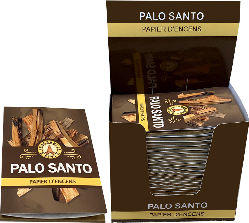 Papier d'encens Fragrances & Sens Palo Santo x30