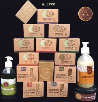 Savon d'alep alepeo musk & ambre 8% 100g