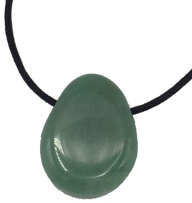 Aventurine roulée percée 3cm