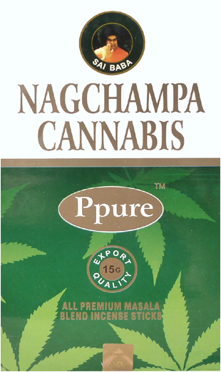 Encens Ppure nagchampa Cannabis 15g