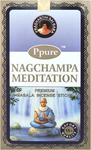 Encens Ppure nagchampa Meditation 15g