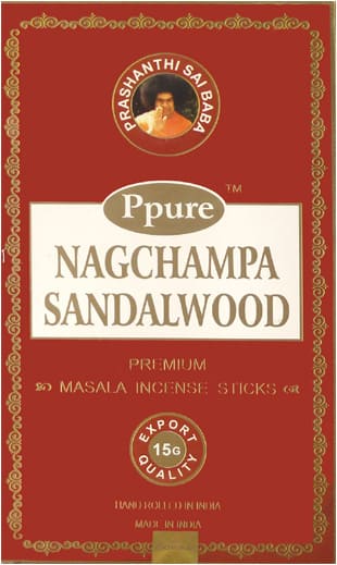 Encens Ppure Nagchampa Bois de Santal 15g