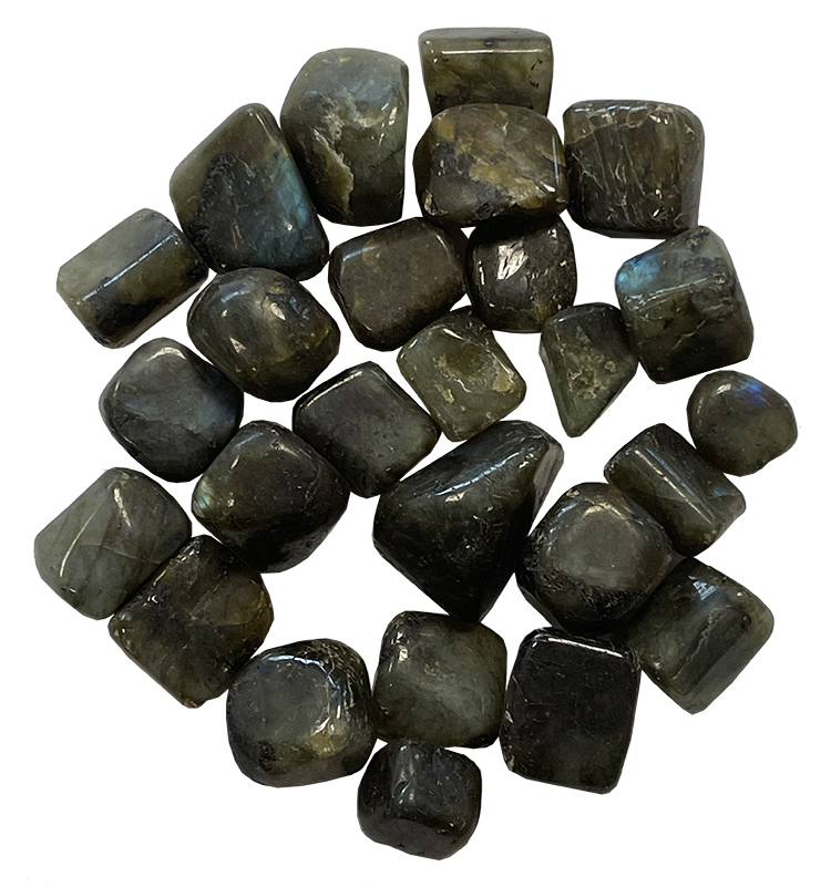 Labradorite B pierres roulées 250g