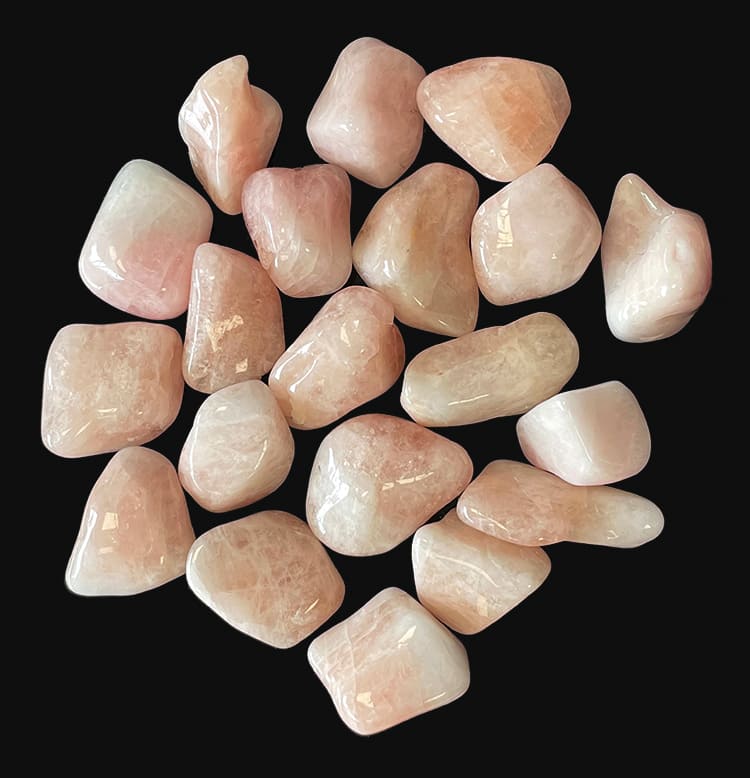 Morganite A pierres roulées 250g