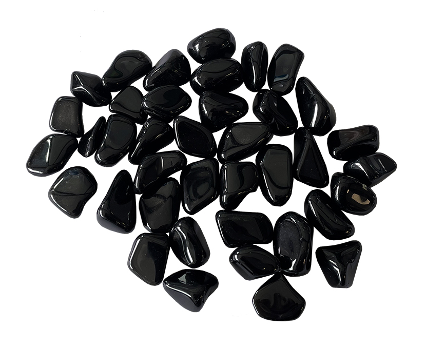 Obsidienne Noire A Small pierres roulées 250g