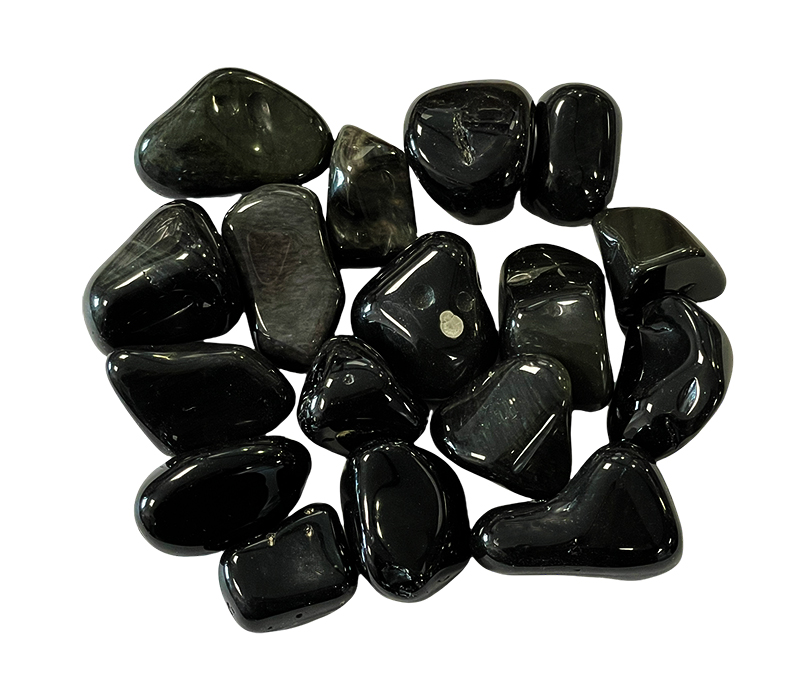 Obsidienne Œil Céleste B pierres roulées 250g