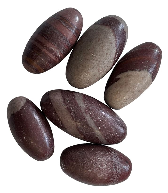 Shiva Lingam AB gerollte Steine 250g