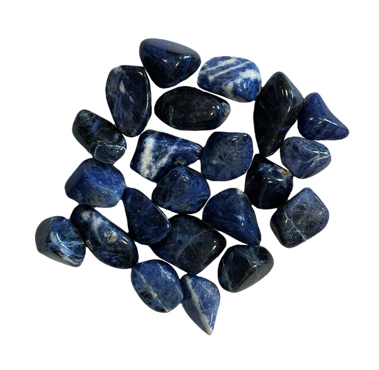 Sodalite AA pierres roulées 250g