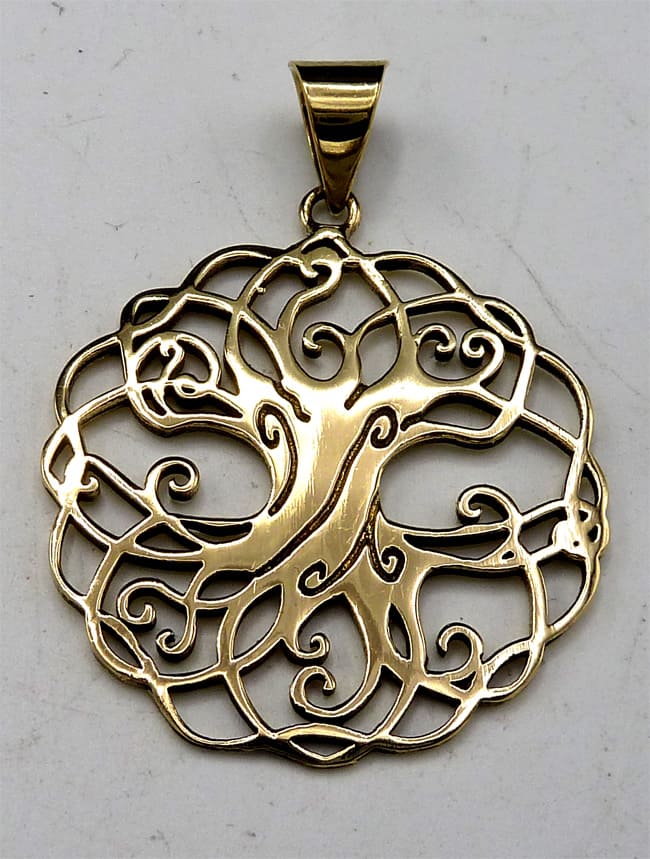 Pendentif Arbre de vie bronze 4.5cm