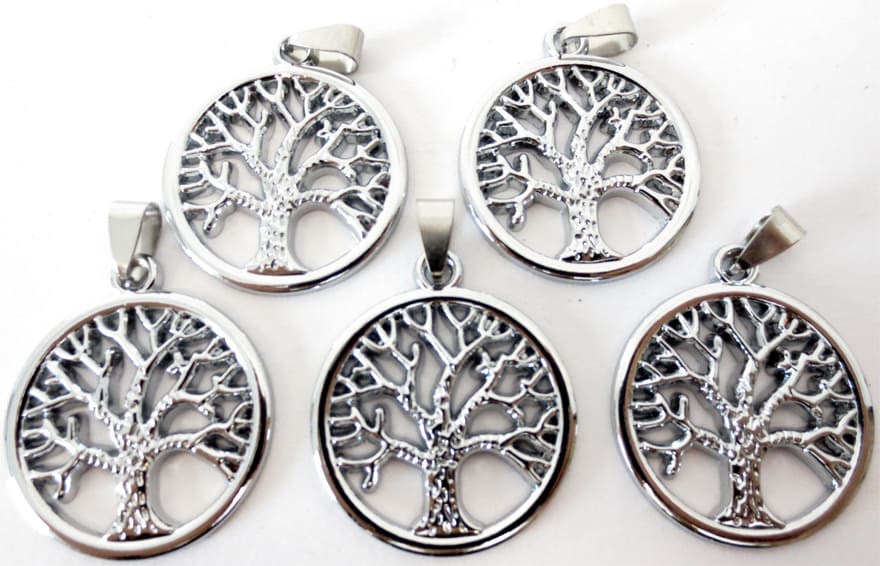 Pendentif métal arbre de vie