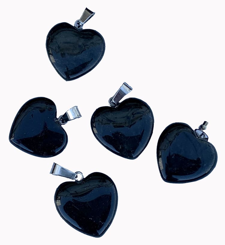 Pendentif Cœur En Métal - Bijou Occasion