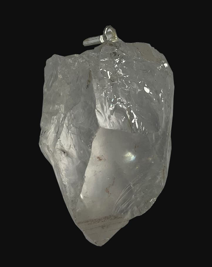 Pendentif Cristal de roche brute