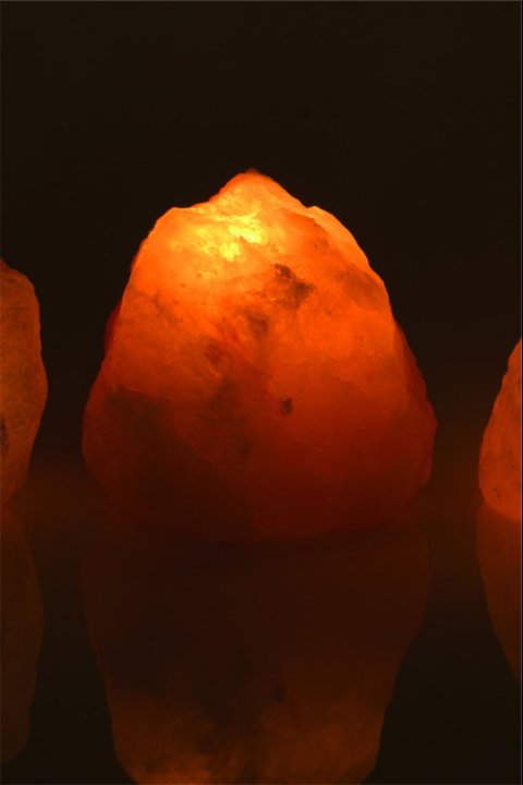 Bougeoir en Cristal de Sel Naturel L 2-3Kg