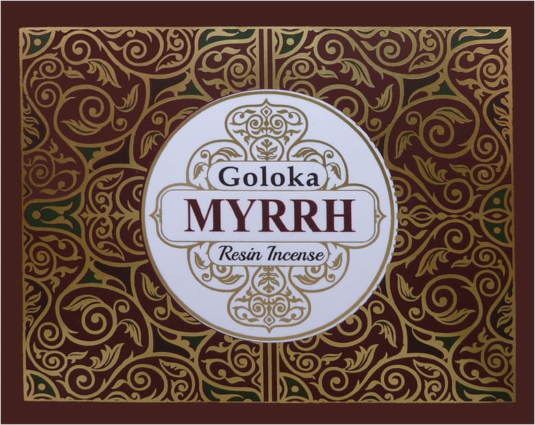 Encens résine Goloka Myyrhe 30g chez Arabesk