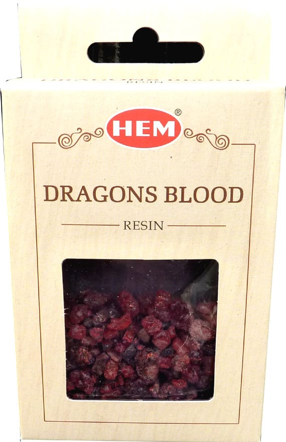 Résine HEM Sang de dragon 30grs x12 pcs