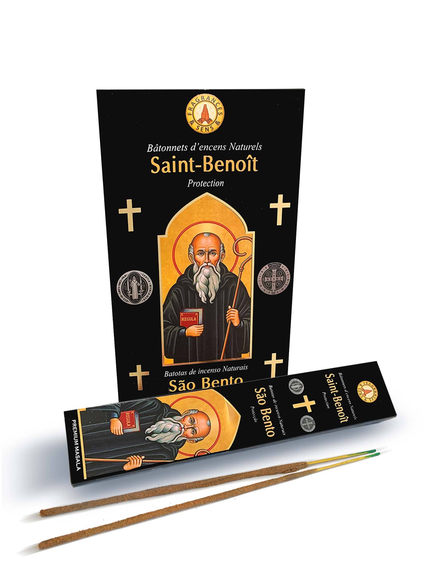 Encens Fragrances & Sens Saint-Benoît masala 15g chez Arabesk
