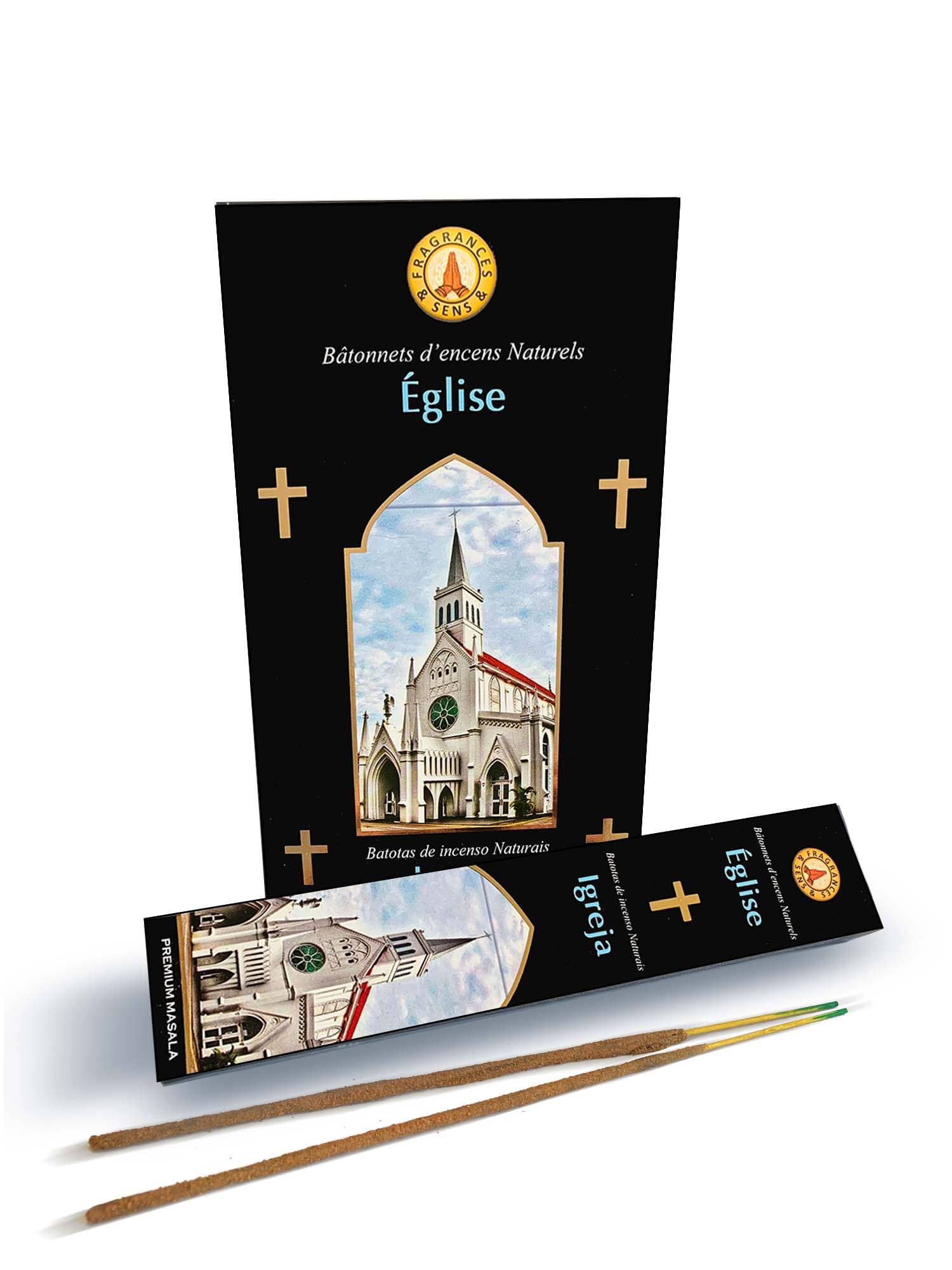 Encens Fragrances & Sens Église masala 15g chez Arabesk