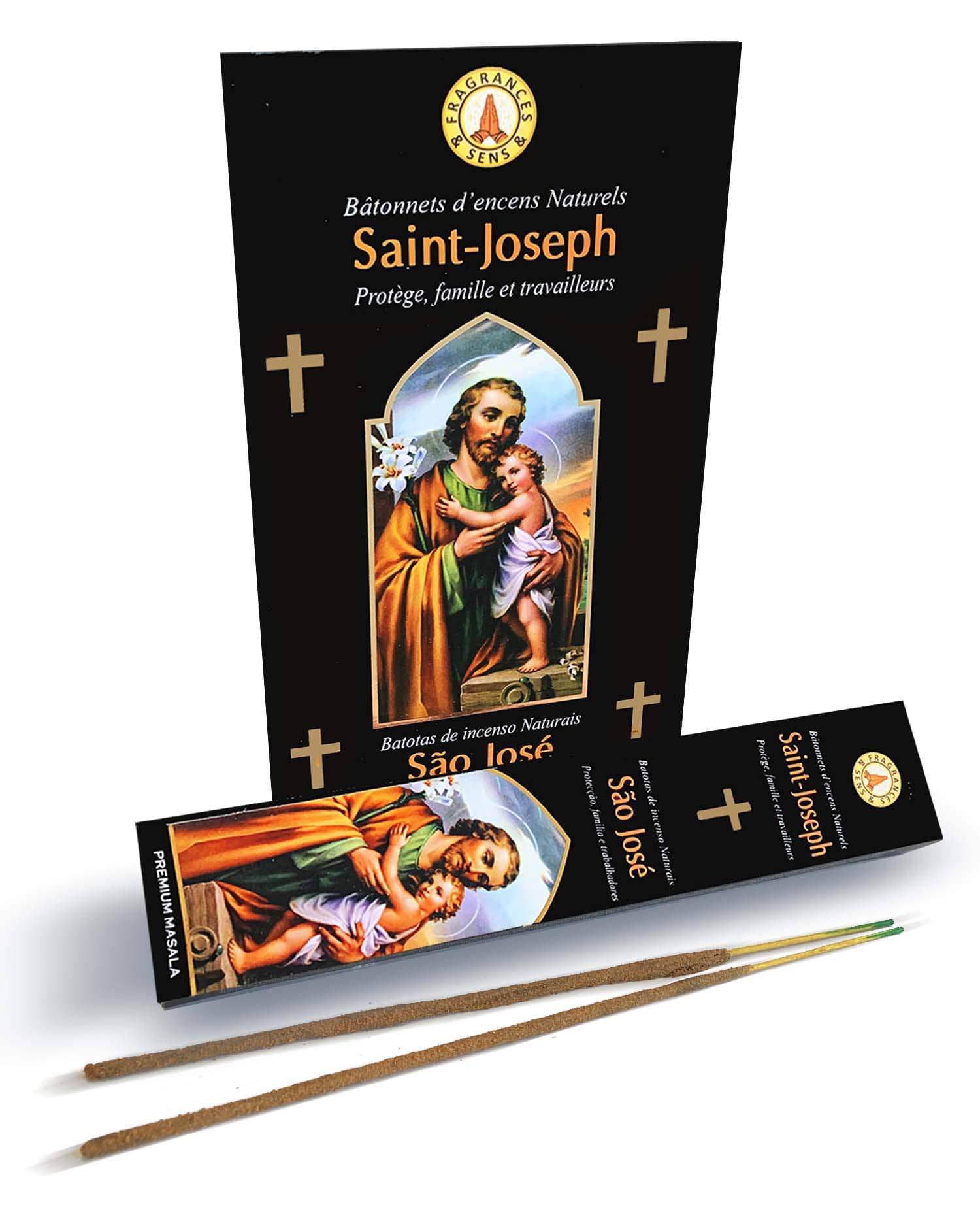 Encens Fragrances & Sens Saint-Joseph masala 15g chez Arabesk