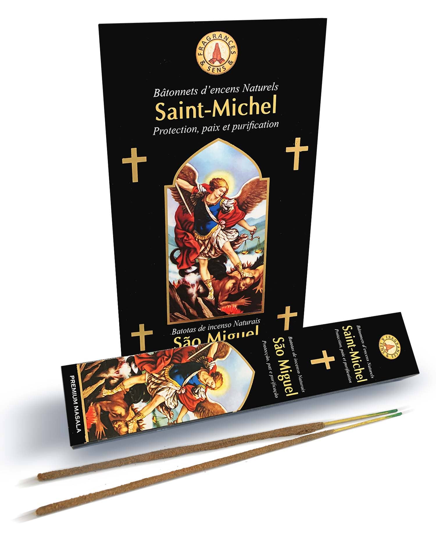 Encens Fragrances & Sens Saint-Michel masala 15g chez Arabesk