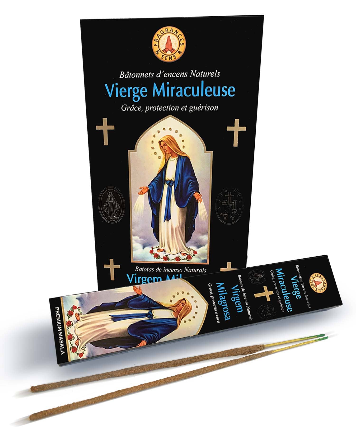 Encens Fragrances & Sens Vierge Miraculeuse masala 15g chez Arabesk