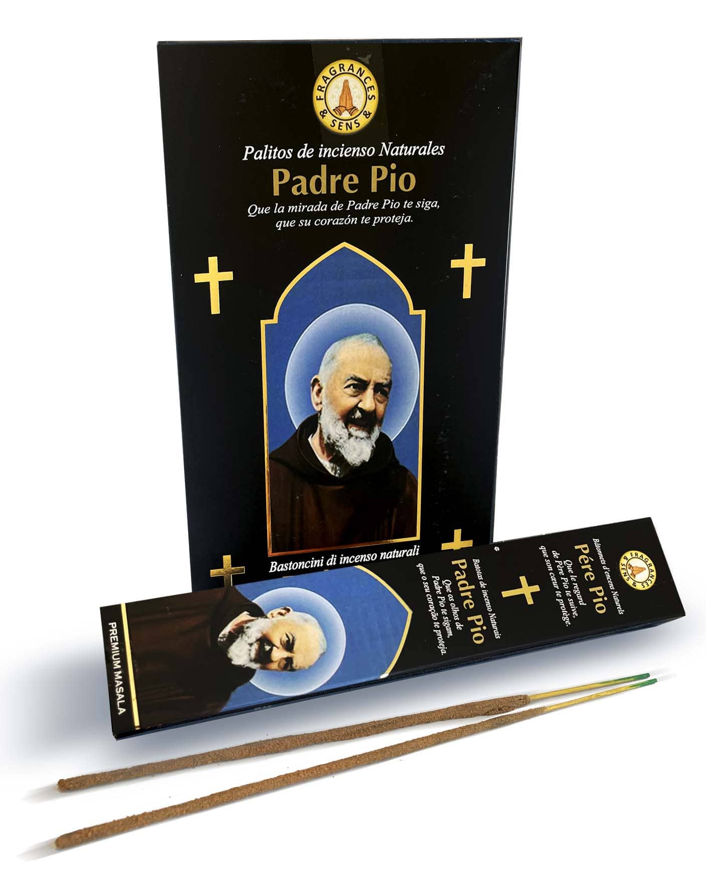Encens Fragrances & Sens Padre Pio masala 15g chez Arabesk
