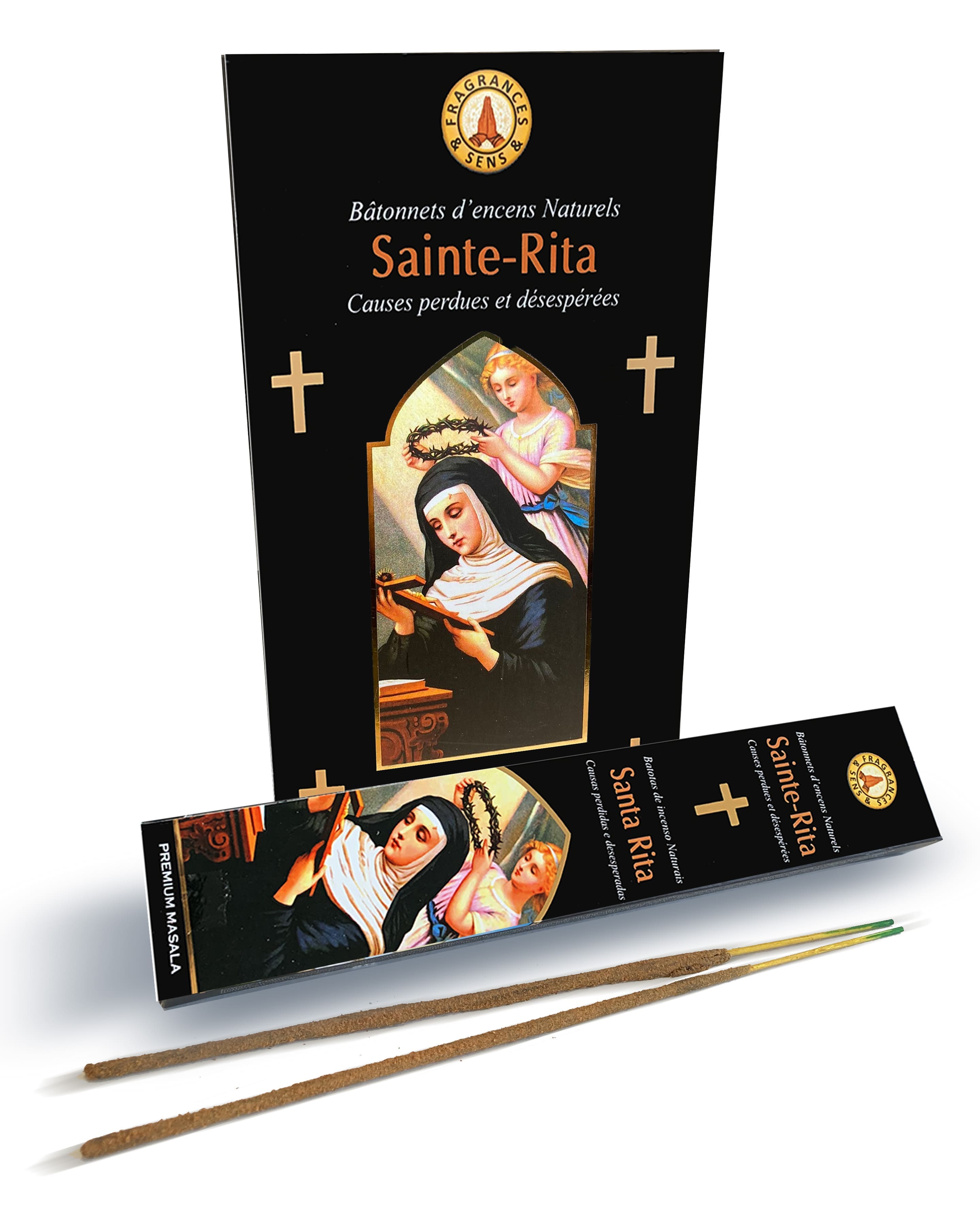 Encens Fragrances & Sens Sainte Rita masala 15g chez Arabesk