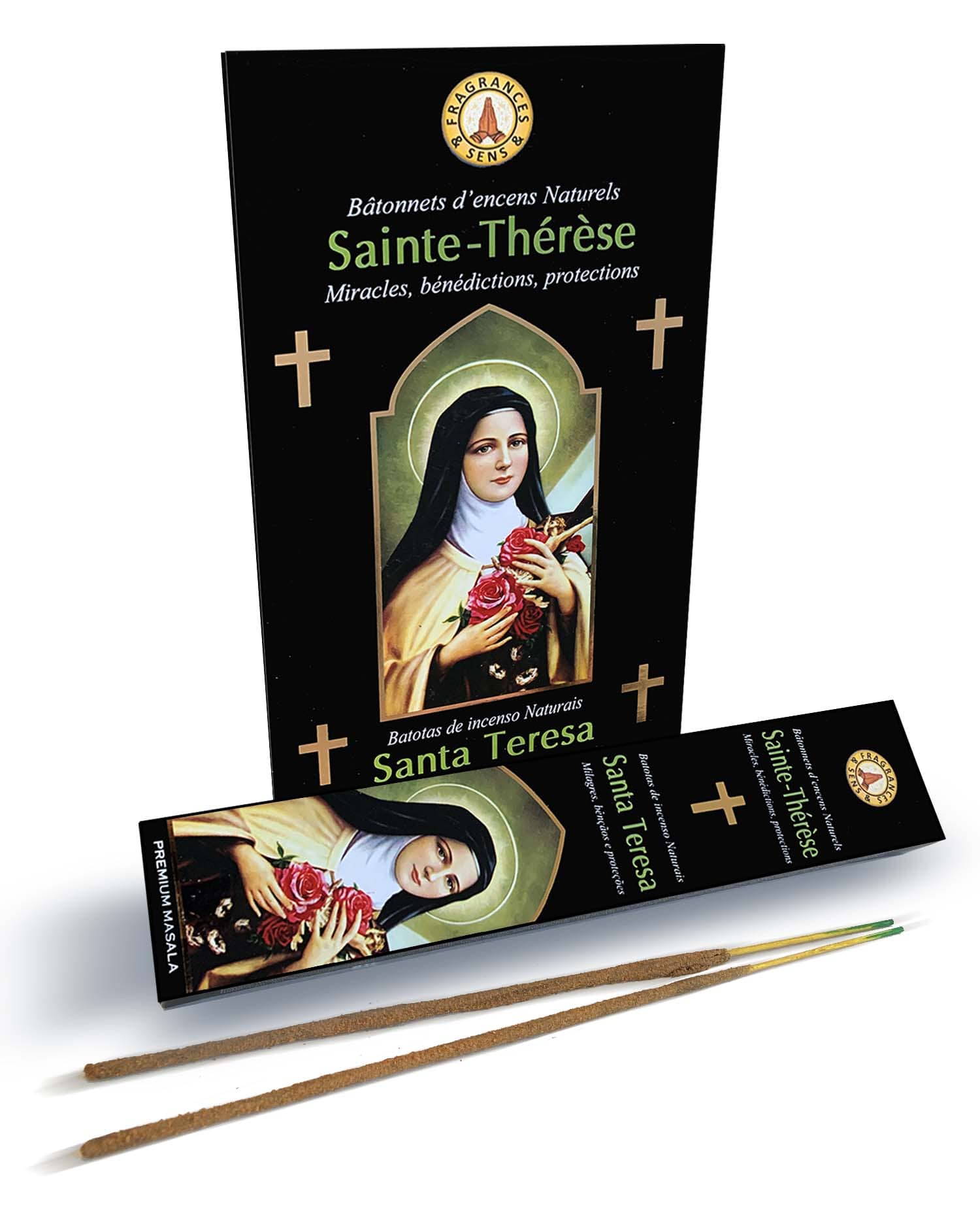Encens Fragrances & Sens Sainte-Thérèse masala 15g chez Arabesk