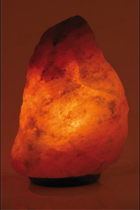 Lampe Naturelle S Grande Taille avec Socle en Bois 25-35 Kg