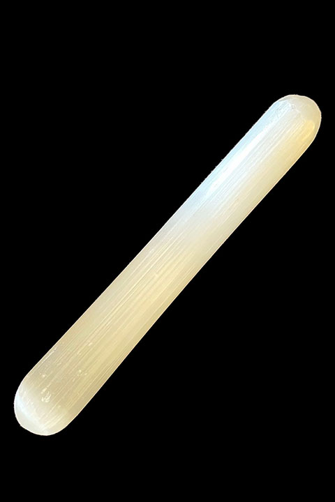 Baton de massage en Sélénite 14cm 100g