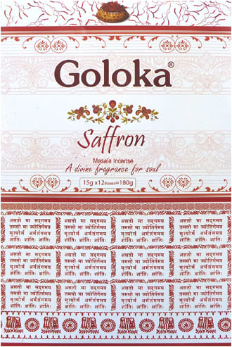 Premium Goloka Safran Masala 15g Weihrauch