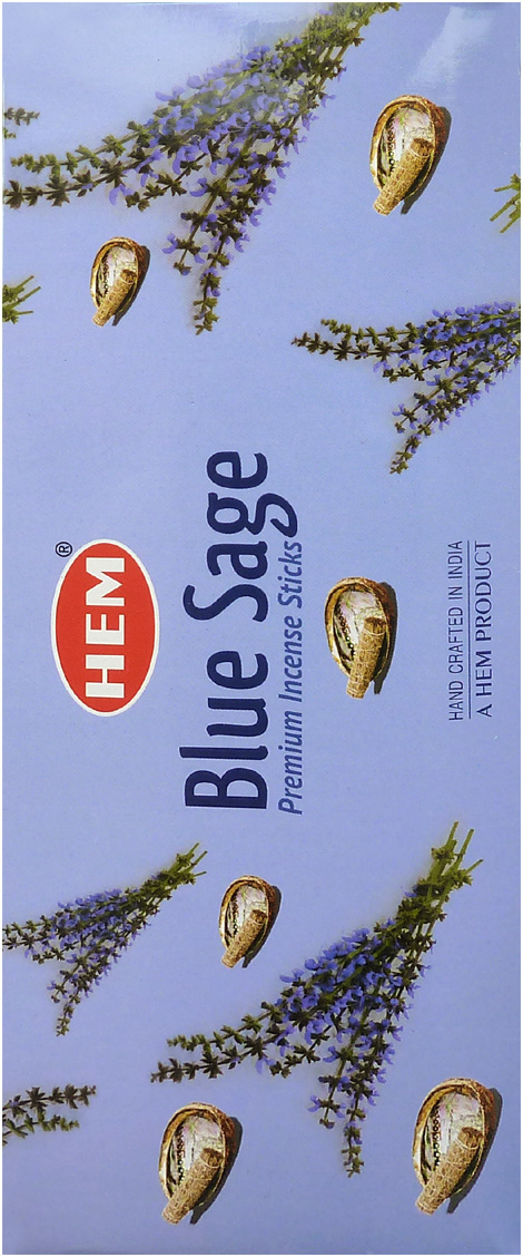 Encens Hem sauge bleue Hexa 20g