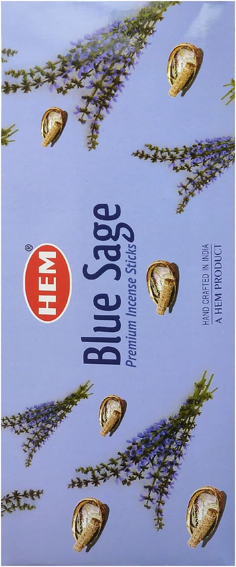 Encens Hem sauge bleue Hexa 20g chez Arabesk