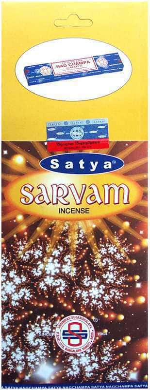 Räucherstäbchen Satya Sarvam 10g