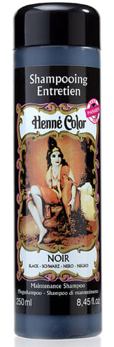 Pack de 3 Shampooings entretien Henné Color noir 250ml chez Arabesk